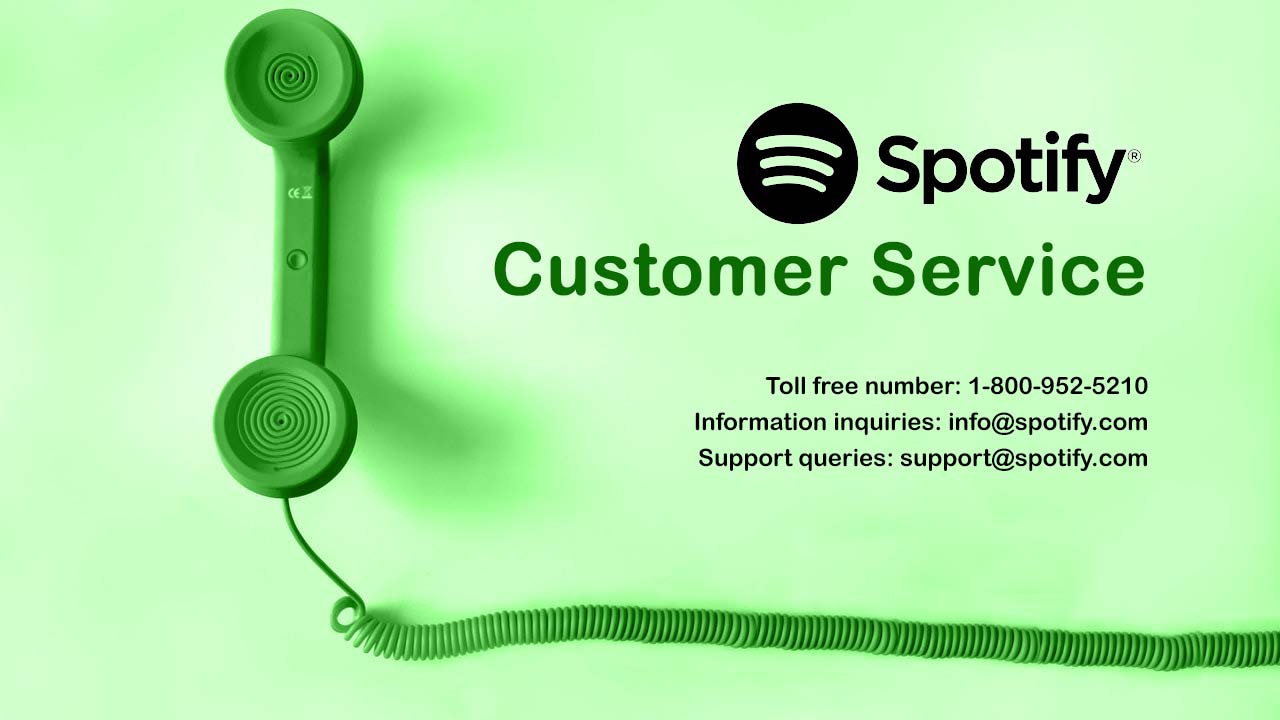 spotify customer service numbeer
